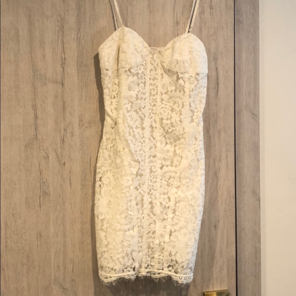 Joie lace mini dress small